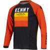 Dres na motorku Kenny Titanium 22 černo-oranžový