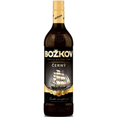 Božkov Černý 33% 1 l (holá láhev) – Zbozi.Blesk.cz