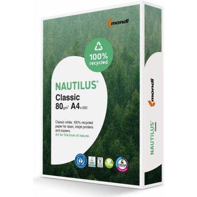 Nautilus A4 80 g/m2, 500 listů – Zboží Živě