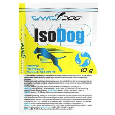 GAME DOG IsoDog doplňky stravy pro psy 10 g – Hledejceny.cz