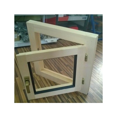 Dřevěné okno jednoduché otevíravé 60x90 od 1 790 Kč - Heureka.cz