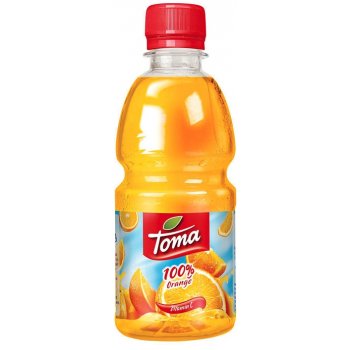 Toma džus pomeranč 100% 330 ml