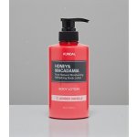 Kundal Honey&Macadamia Body Lotion - Vyživující, hydratační tělové mléko s medem s vůní AMBER VANILLA - 500 ml – Zbozi.Blesk.cz