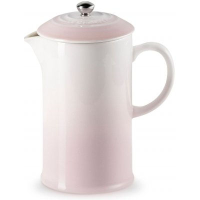 Le Creuset French press kávovar 1 l, SHELL PINK, kamenina – Sleviste.cz