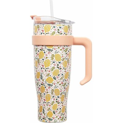 Žlutý termohrnek Miami Floral – Hledejceny.cz