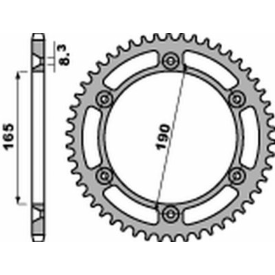 PBR Sprockets 896 45 C45 – Hledejceny.cz