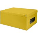 Compactor Nordic 50 x 38.5 x 24 cm Skládací úložný box PVC se zipem žlutý