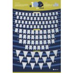1DEA.me - Stírací plakát #100 Bucketlist Life Edition 100Den námořnická modř