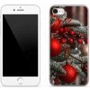 Pouzdro a kryt na mobilní telefon Apple mmCase na iPhone SE 2020 vánoční ozdoby 2