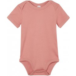 Babybugz Kojenecké body s krátkým rukávem Dusty rose