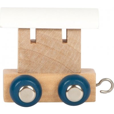 small foot Polární písmenkový vagónek bílý – Hledejceny.cz