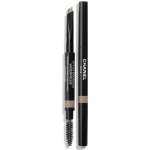 Chanel Stylo Sourcils Waterproof voděodolná tužka na obočí s kartáčkem 804 Blond Doré 0,27 g – Zboží Dáma