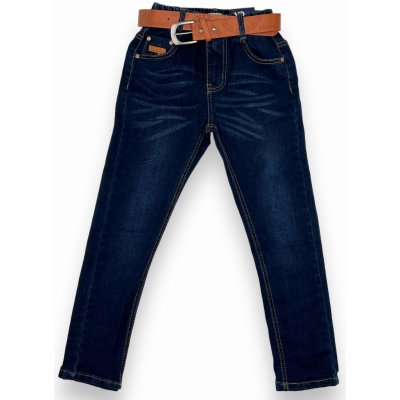 H.L.Xiang Chlapecké stylové džíny tmavě modré