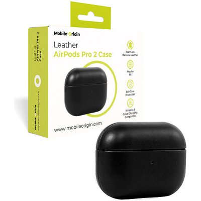 Mobile Origin Leather Case AirPods Pro 2 LC-APP-BLK-01 – Zboží Živě