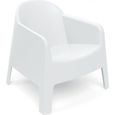 Shadow Comfort Židle křeslo MILANE 745x730x735 mm Bílá – Hledejceny.cz