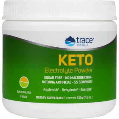 Trace Minerals Keto Electrolyte Powder 330 g – Sleviste.cz