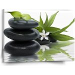 Sablio Obraz Květ s kameny - 150x110 cm – Hledejceny.cz