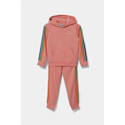 adidas Originals dětská tepláková souprava JC5881 oranžová