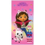 Carbotex osuška Gábinin kouzelný domek motiv překvapení 70 x 140 cm – Sleviste.cz