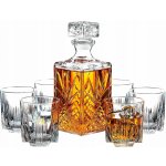 Bormioli Rocco Selecta Sada na whisky se skleničkami s karafou 6ks 285ml – Zboží Dáma