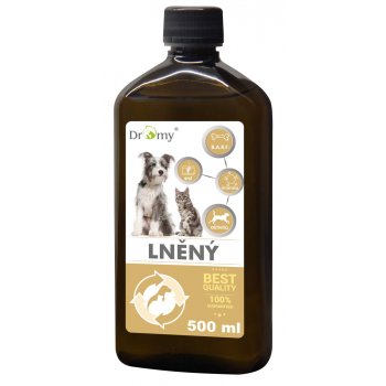 Dromy Lněný olej 500 ml