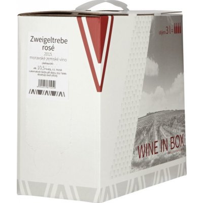 Vinařství Vajbar Zweigeltrebe Růžové 11% 3 l (karton) – Hledejceny.cz