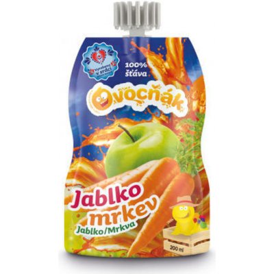 Ovocňák šťáva jablko a mrkev 200 ml