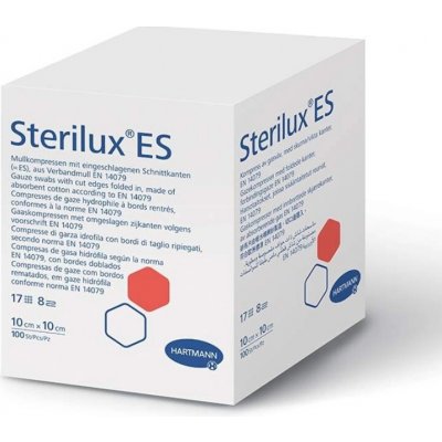 Sterilux ES sterilní 7,5 x 7,5 cm 10 ks – Hledejceny.cz