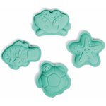 Bigjigs Toys Silikonové formičky zelené Eggshell – Zboží Mobilmania