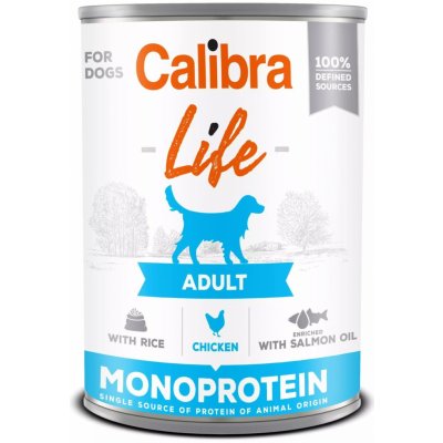 Calibra Dog Life.Adult Chicken with rice 400 g – Zboží Mobilmania