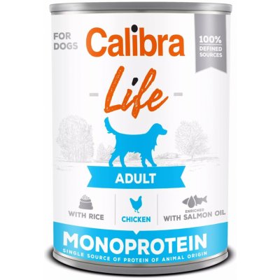 Calibra Life Dog Adult Chicken with Rice 400 g – Sleviste.cz