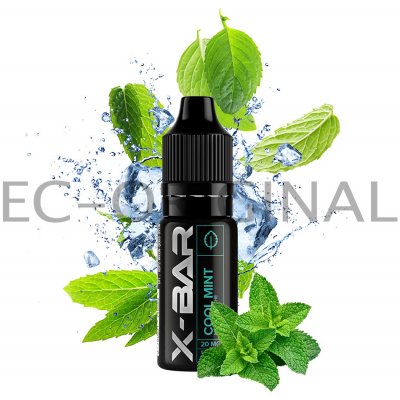 J-Well X Bar Nic Salt Cool Mint 10 ml 10 mg – Hledejceny.cz