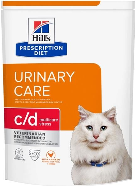 Hill\'s Prescription Diet C/D Dry Urinary Stress kuře 3 kg