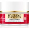 Přípravek na vrásky a stárnoucí pleť Eveline Cosmetics Lift Booster Collagen zpevňující krém 50+ 50 ml