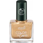 alverde NATURKOSMETIK lak na nehty Color & Care 190 Sparkling Gold 10 ml – Zboží Dáma