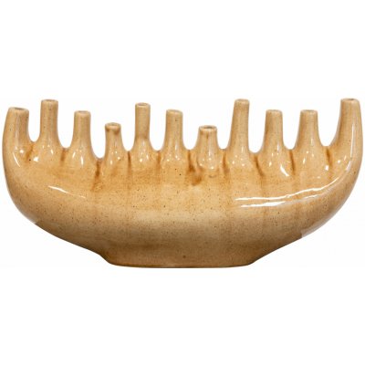 Ter Steege Váza Nine caramel D43x14 H20 – Hledejceny.cz