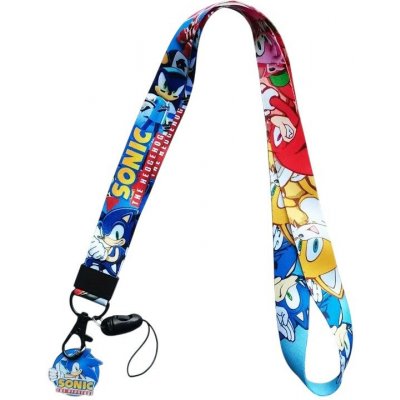 Šňůrka na krk Ježek Sonic – Zbozi.Blesk.cz