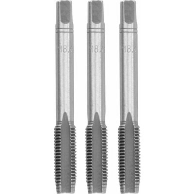 STREND PRO Závitník M 8 × 1,0mm, DIN 352 – sada 3ks – Hledejceny.cz