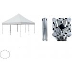 TENTino BIG HEXAGON 5x5 m 11A - ČERNÁ – Hledejceny.cz