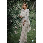 Little Frog šátek Summer Meadow linen – Sleviste.cz