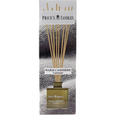 Price's Candles Rákosový difuzér Price´s Candles Hřejivý kašmír 100 ml – Zboží Dáma