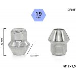 Kolová matice M12x1,5 kužel uzavřená, klíč 19, výška 32 mm, DF02F, DE57/S – Sleviste.cz