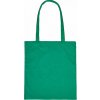 Nákupní taška a košík Printwear Bavlněná nákupní taška s dlouhými uchy, zelená mechová, 38x42 cm