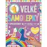 Velké samolepky a omalovánky pro malé ruce Jednorožci – Zbozi.Blesk.cz