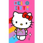Carbotex Dětský ručník Hello Kitty Rainbow 30 x 50 cm – Zboží Dáma