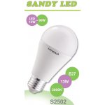 Sandria LED žárovka SANDY LED S2502 15W teplá bílá – Hledejceny.cz