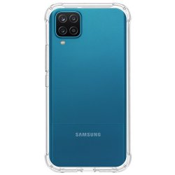 Pouzdro TopQ Samsung A12 odolné čiré