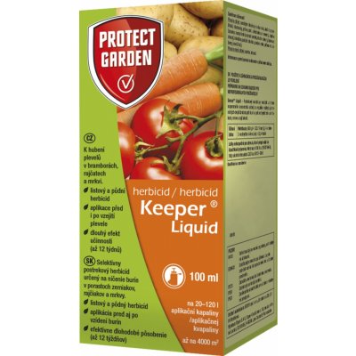 Herbicid Keeper Liquid k hubení plevelů v bramborách, rajčatech a mrkvi 100 ml