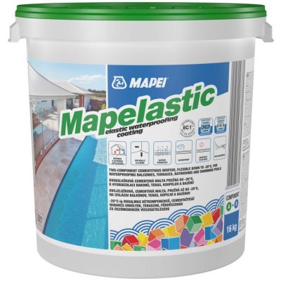 MAPEI MAPELASTIC A+B souprava 16 kg dvousložková pružná těsnící hmota – Zboží Mobilmania