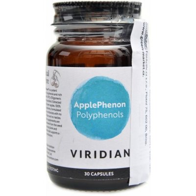 Viridian ApplePhenon Polyphenols 30 kapslí – Hledejceny.cz